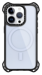 Clear MagSafe Phone Case with Black Bumper Edge – 7.5m Drop Protection