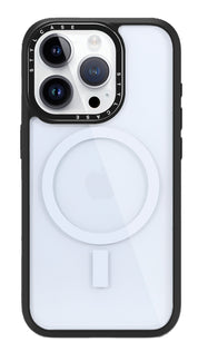 Premium Clear Phone Case with Black Edge