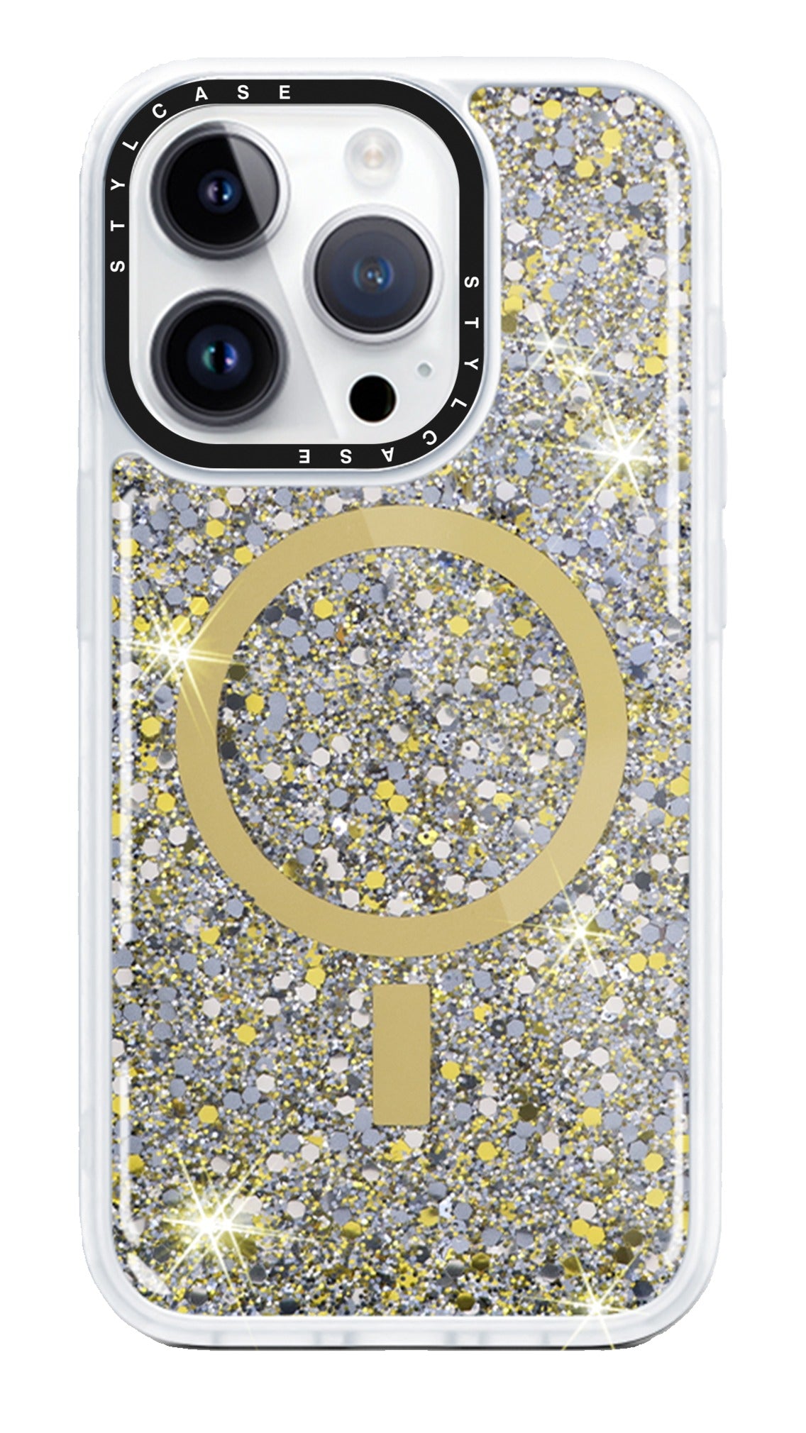 Gold Glitter MagSafe Phone Case